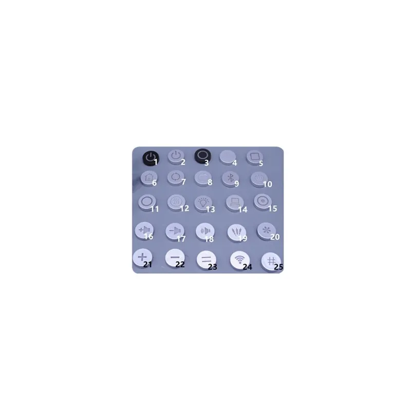 S18-10db Minta Szimbólum ikon Kapcsoló kupak - 6*6mm-es Nyomógombhoz Azonnali LED Kapcsolóhoz Korlátozott ajánlat