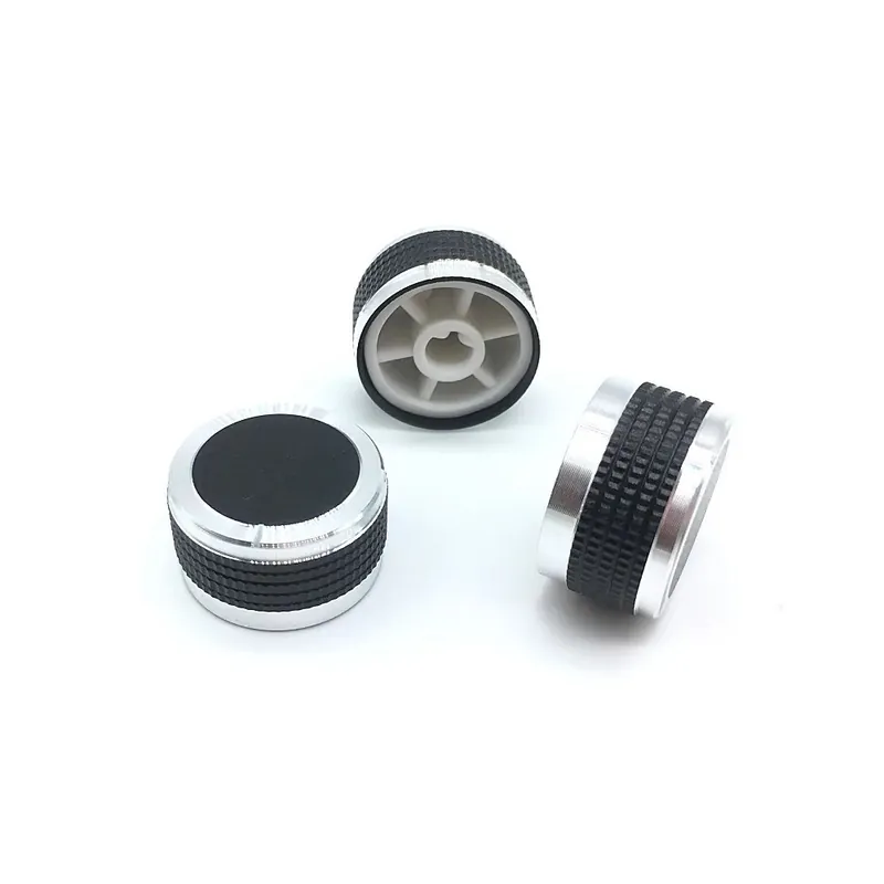 Szilva-tengely 26x13mm-2db D-tengely Szilvatengely autó Hangerő Teljesítmény erősítő Potenciométer Kapcsoló kupak 23x13mm Olcsóbb