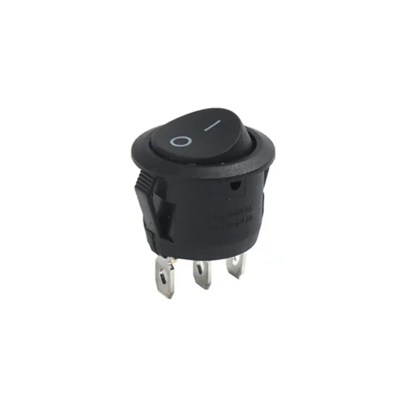 Sárga-1db 20mm KCD1 LED Kapcsoló 250V Világítás Hálózati kapcsoló Autóipari Nyomógombos lámpa ON/OFF 3/2tűs Kerek Különleges ajánlat