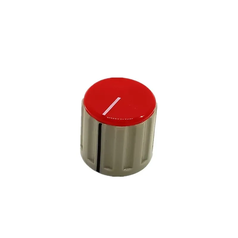 Piros-2db Potenciométer gomb 21x19,5MM 110E felhajtható retesz Csavar Potenciométer kupak 6,4mm Belső furat Csak ma
