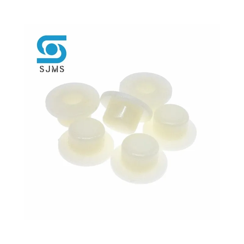 GJW101 Elefántcsont színű-20db Ezüst színű bevonat GJW101 gomb kupak 9,1*4,6mm Belső furat 3,4mm 6*6 mm Mikrokapcsolóhoz Vedd meg most
